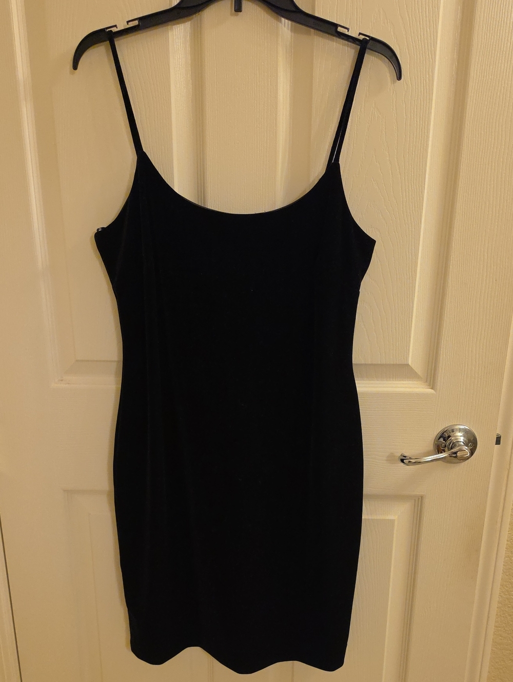Hampton Nites Black Velvet Dress